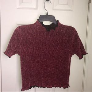 Forever 21 Pink Sparkle Top